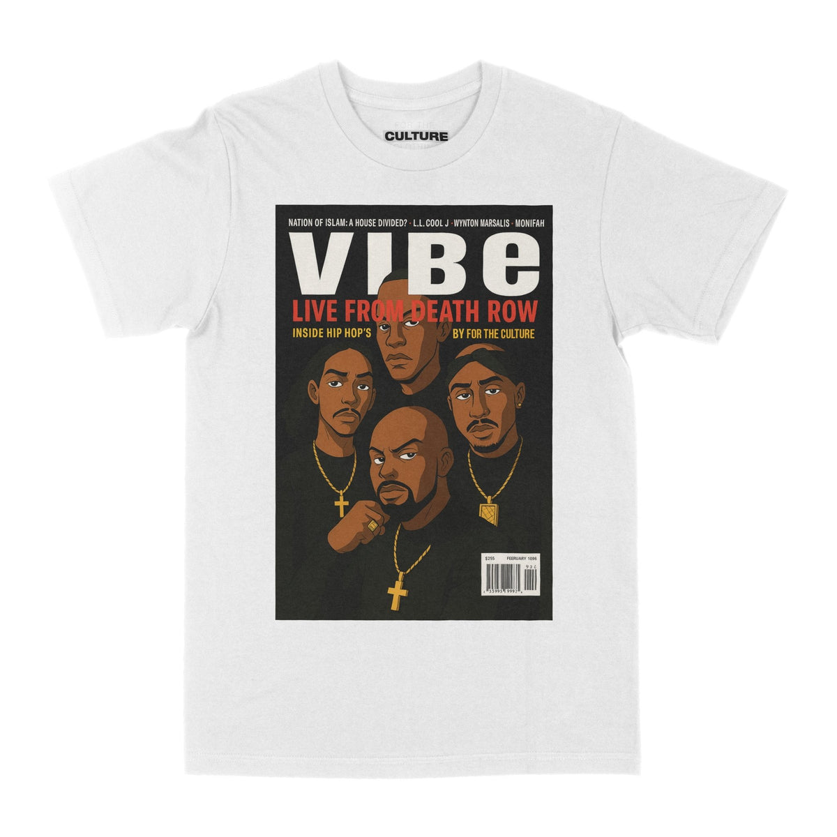 Culturedocks - Death Row Vibe - T-Shirt - For The Culture Clothing Inc.