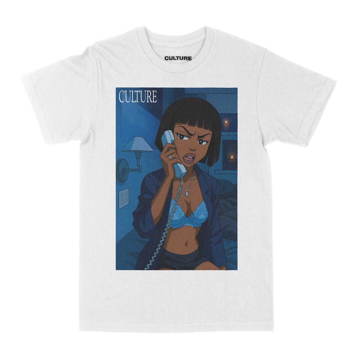 Culturedocks - Why She Paging You - T-Shirt - For The Culture Clothing Inc.