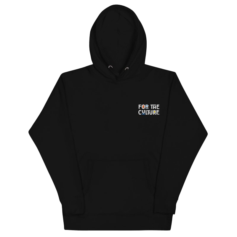 For The Culture - Left Chest Embroidery Hoodie
