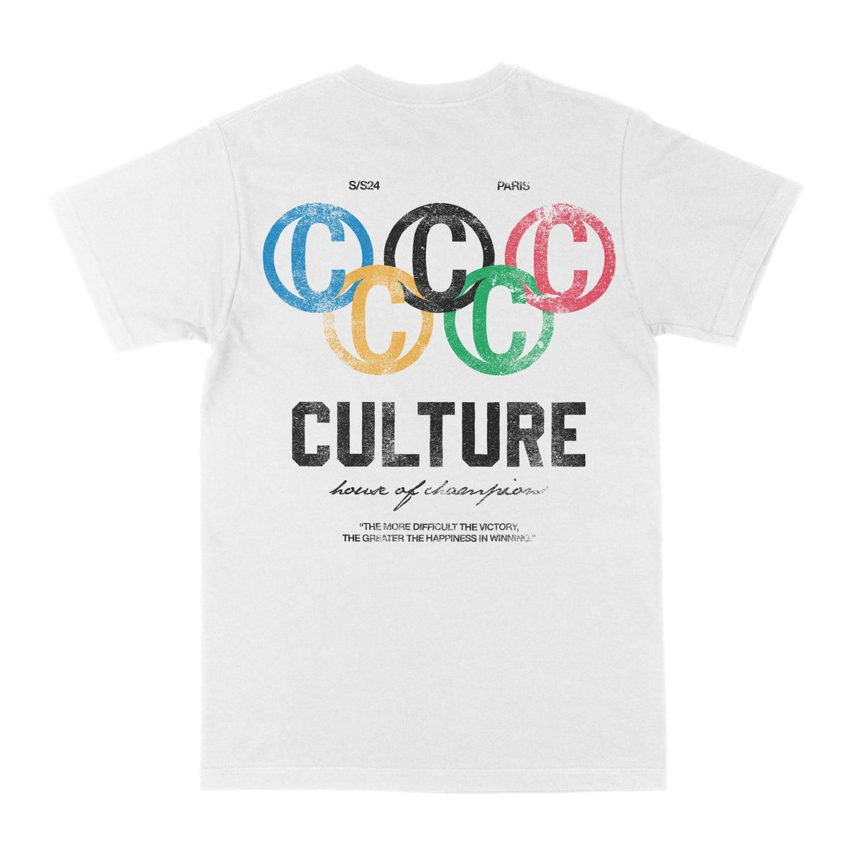 Olympic Culture Logo - 2024 Summer Olympic Series - T - Shirt - For The Culture Clothing Inc.