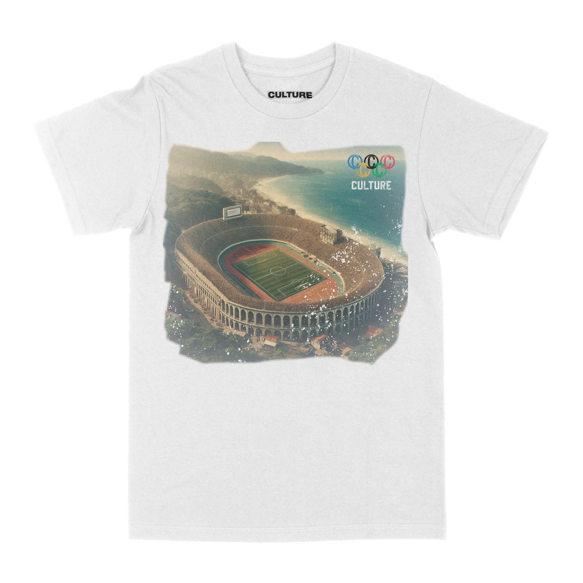 Soccer Culture - 2024 Summer Olympic Series - T - Shirt - For The Culture Clothing Inc.