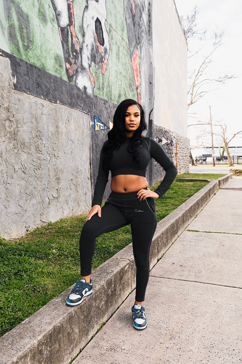 The Culture Signature Crop Set - For The Culture Clothing Inc.