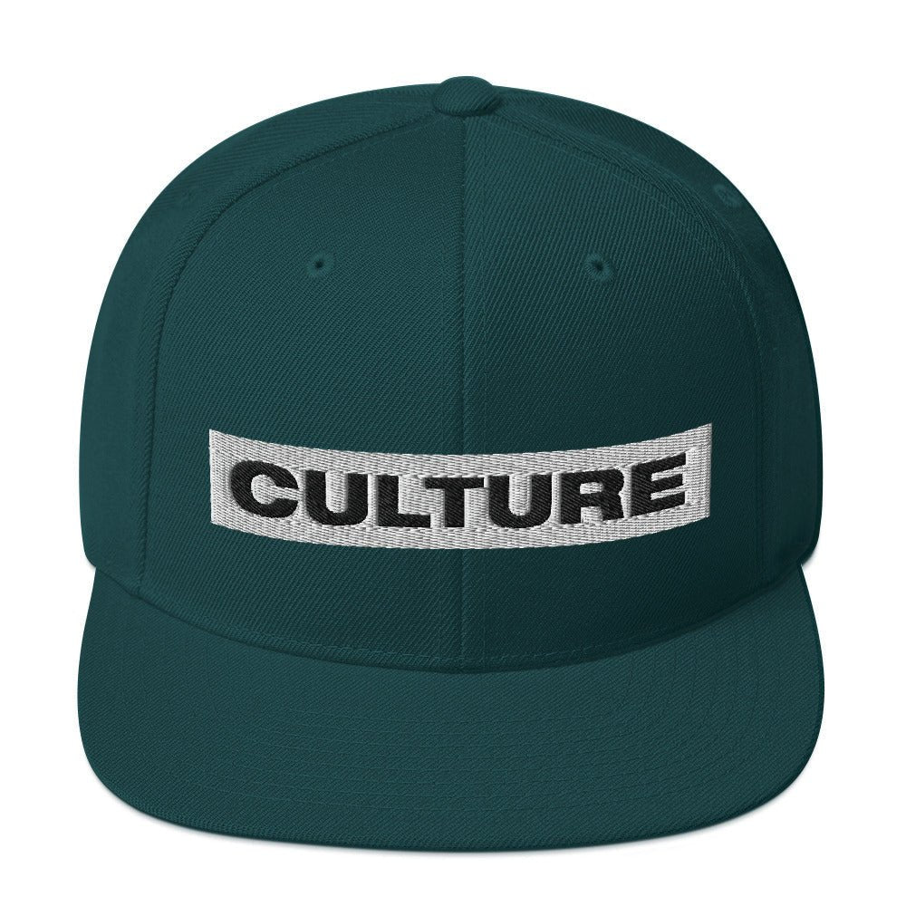Block Culture Snapback Hat - For The Culture Clothing Inc.