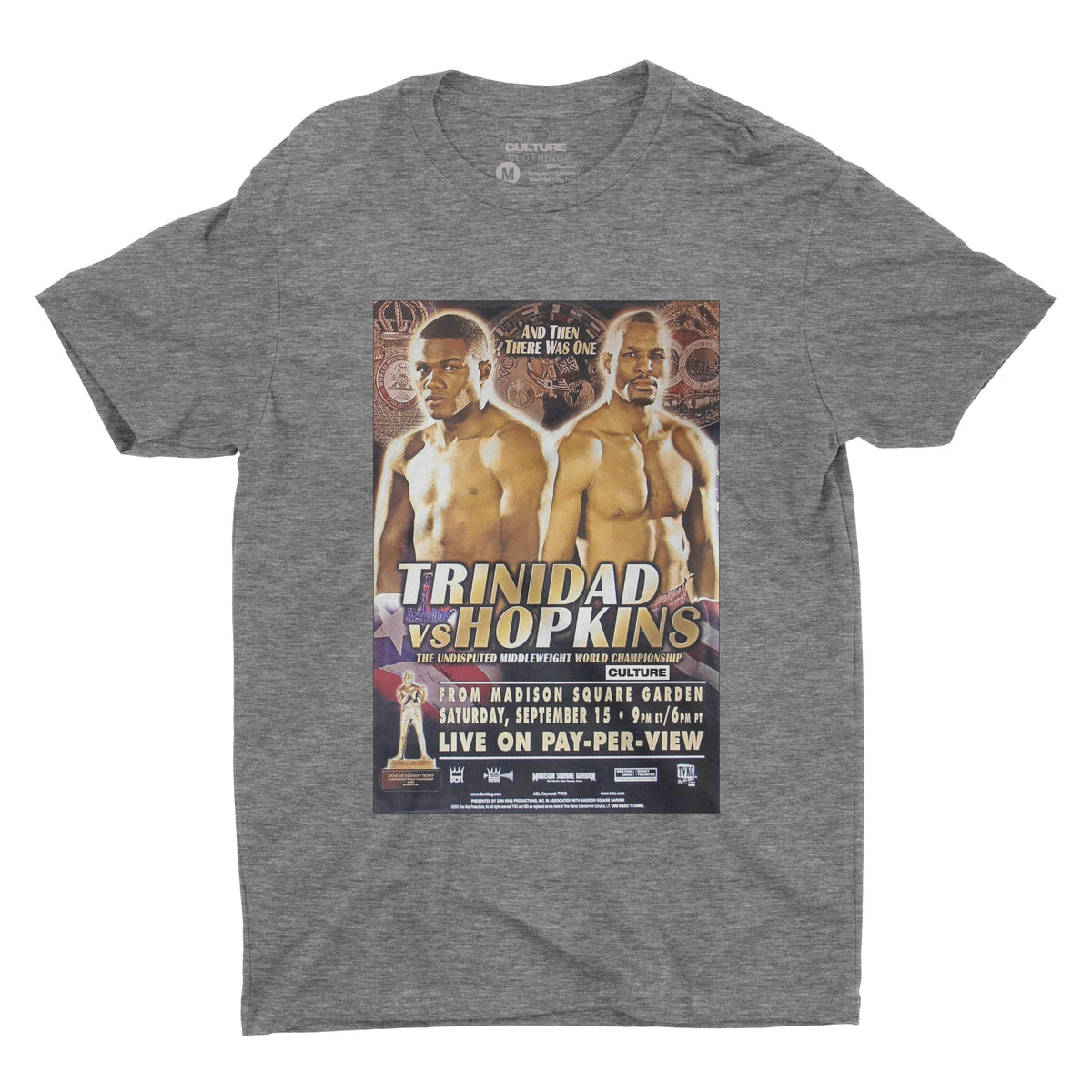Boxing Culture Series - Hopkins vs. Trinidad - For The Culture Clothing Inc.