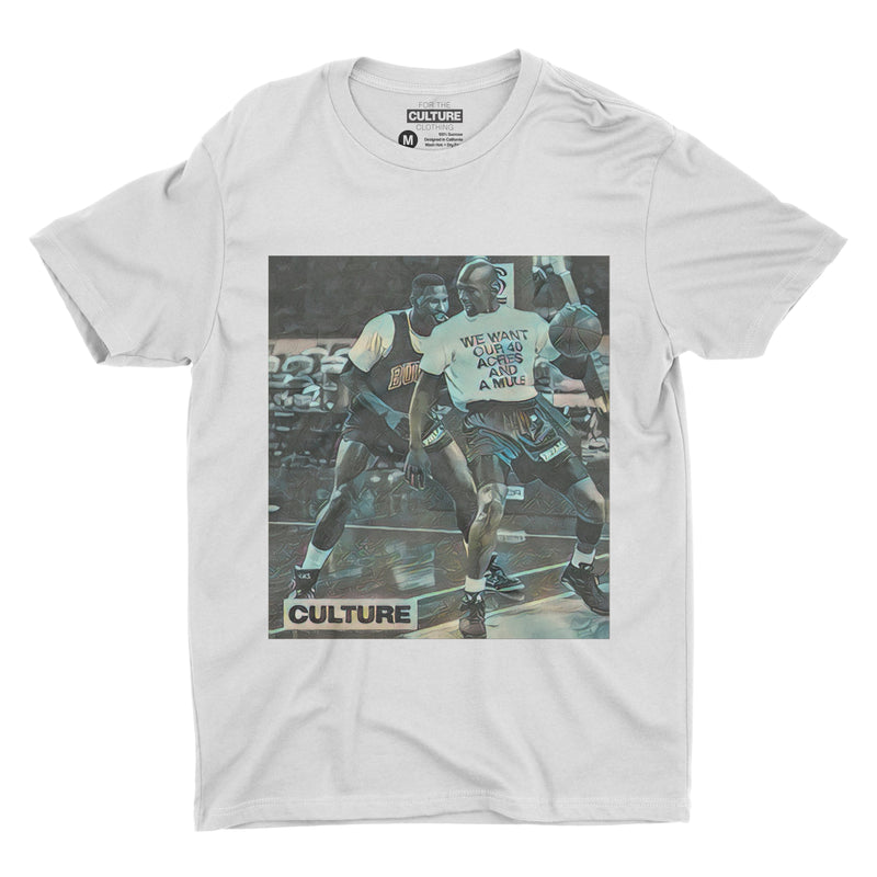 Cultural Excellence - 40 Acres And The GOAT - T-Shirt - For The Culture Clothing Inc.