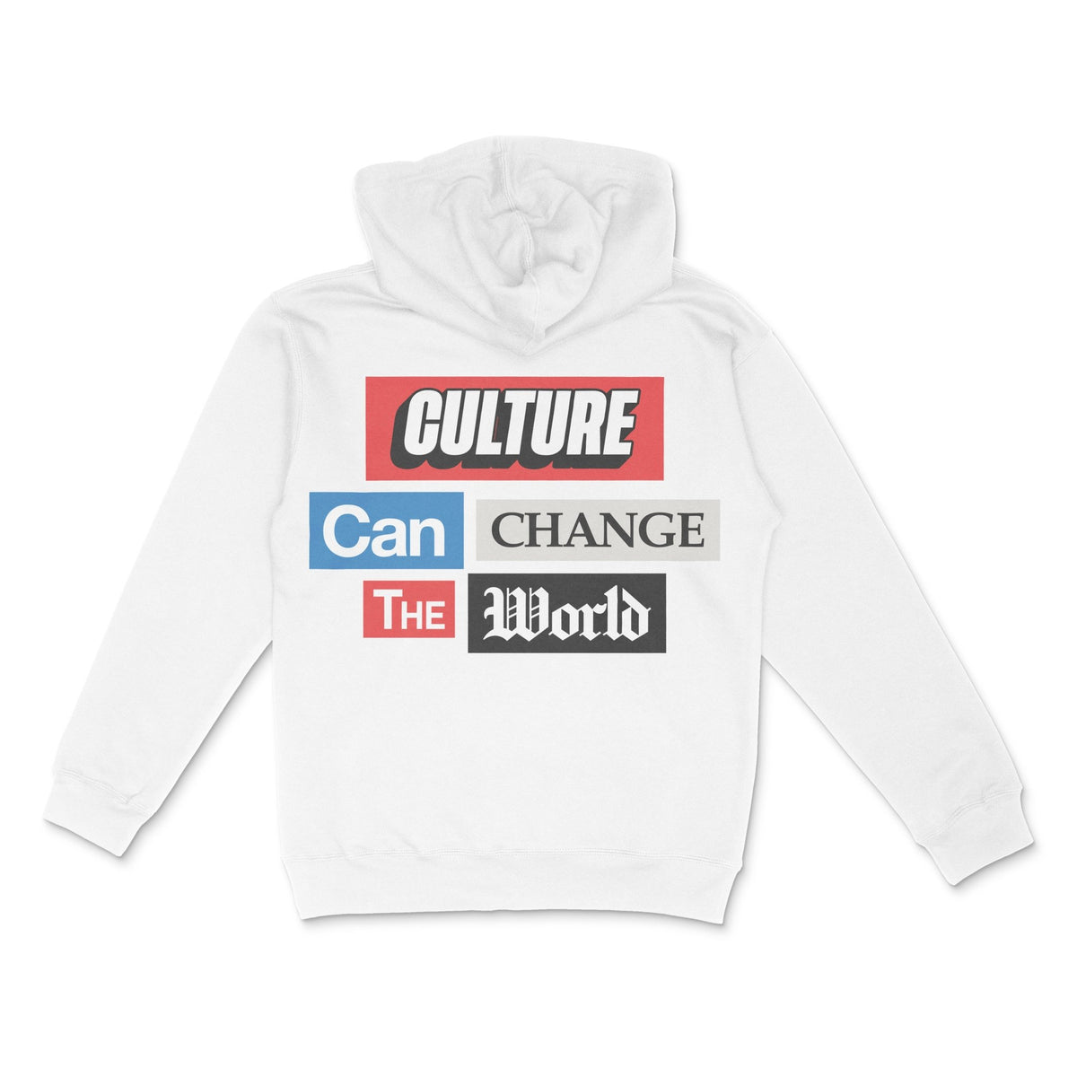 Culture Can Change The World - Hoodie -10oz - For The Culture Clothing Inc.