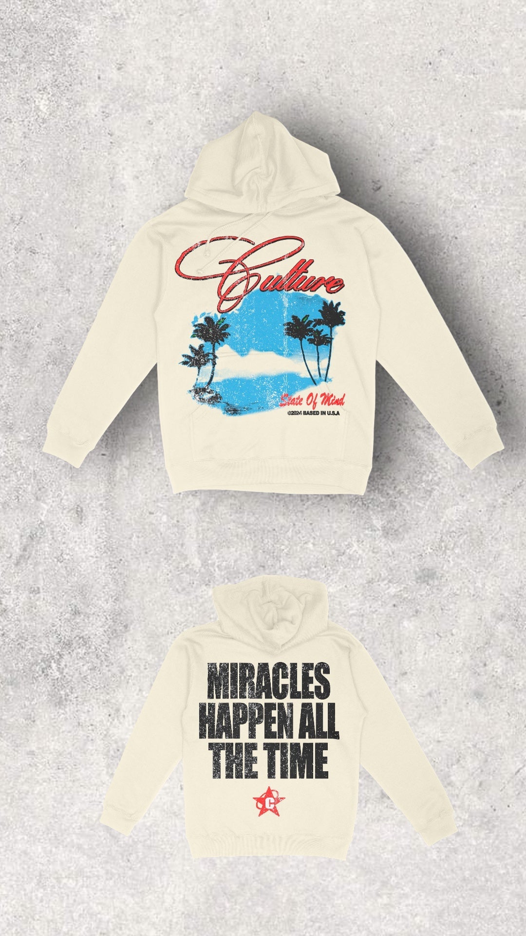 Culture State of Mind Premium Hoodie - For The Culture Clothing Inc.