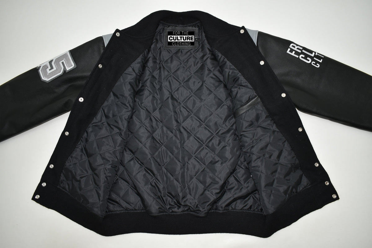 Culture Varsity Logo Jacket - For The Culture Clothing Inc.