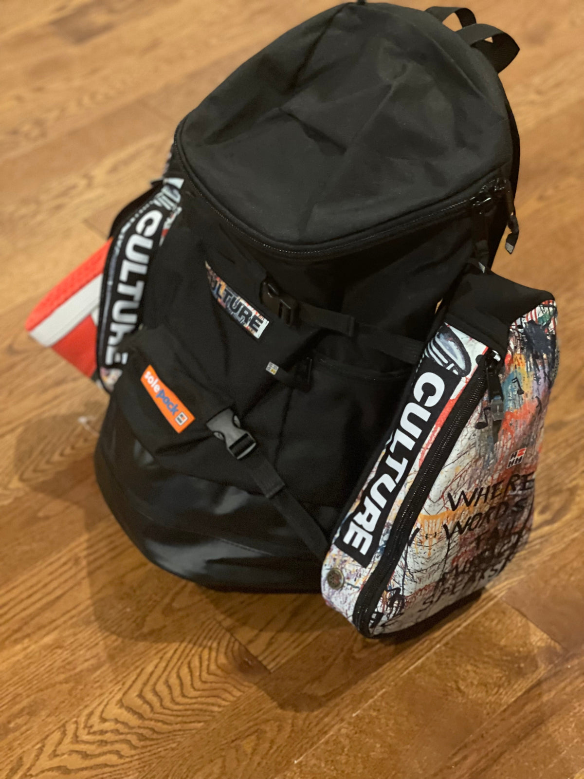 CULTURE X SOLEPACK: WHERE WORDS FAIL BACKPACK KIT - For The Culture Clothing Inc.
