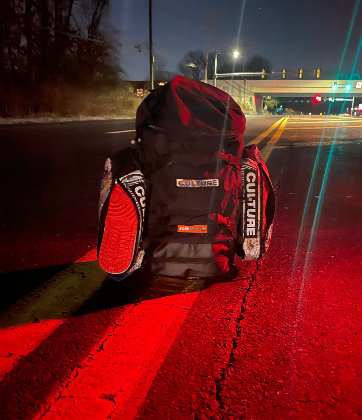 CULTURE X SOLEPACK: WHERE WORDS FAIL BACKPACK KIT - For The Culture Clothing Inc.