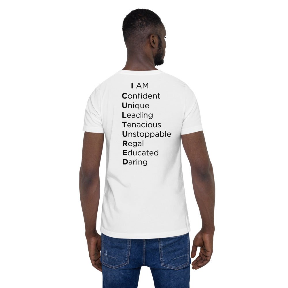 I AM C.U.L.T.U.R.E.D. Awareness T-Shirt - For The Culture Clothing Inc.