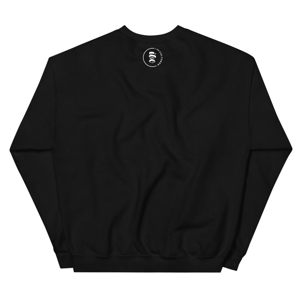 I AM C.U.L.T.U.R.E.D. Crossword Awareness Unisex Crewneck Sweatshirt - For The Culture Clothing Inc.