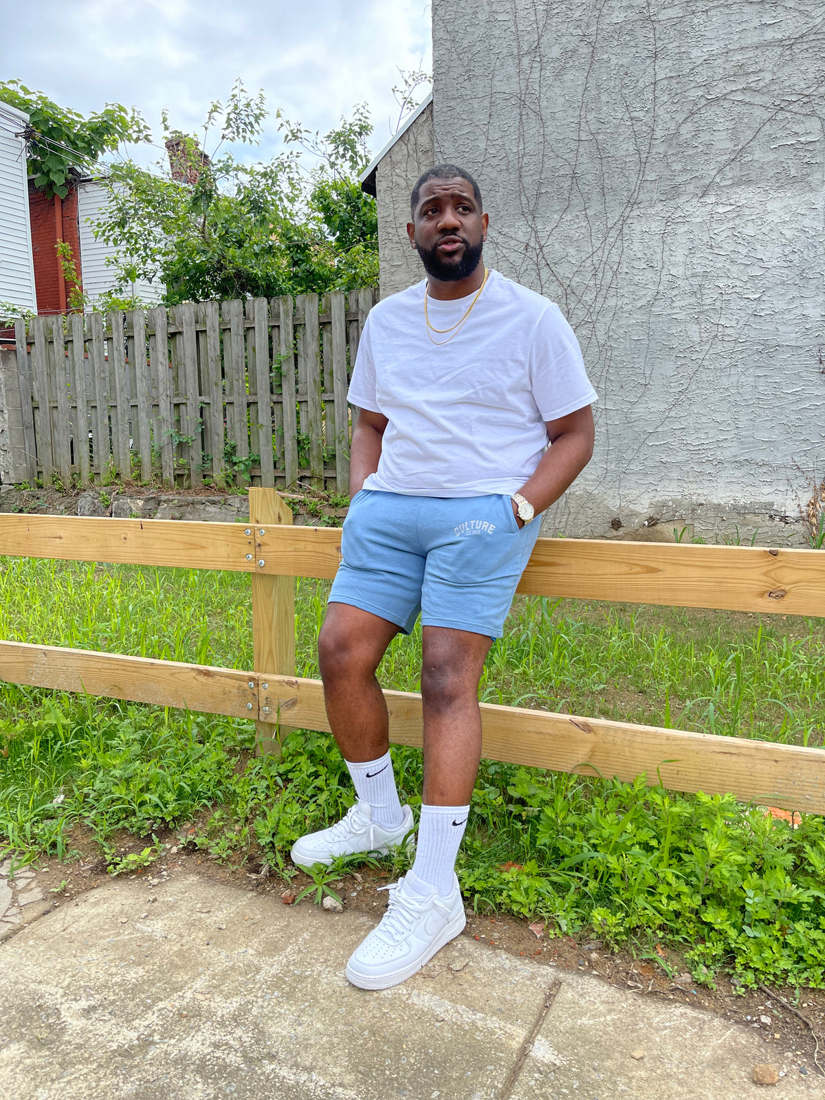 Hoochie Daddy College Culture Short Set - For The Culture Clothing Inc.