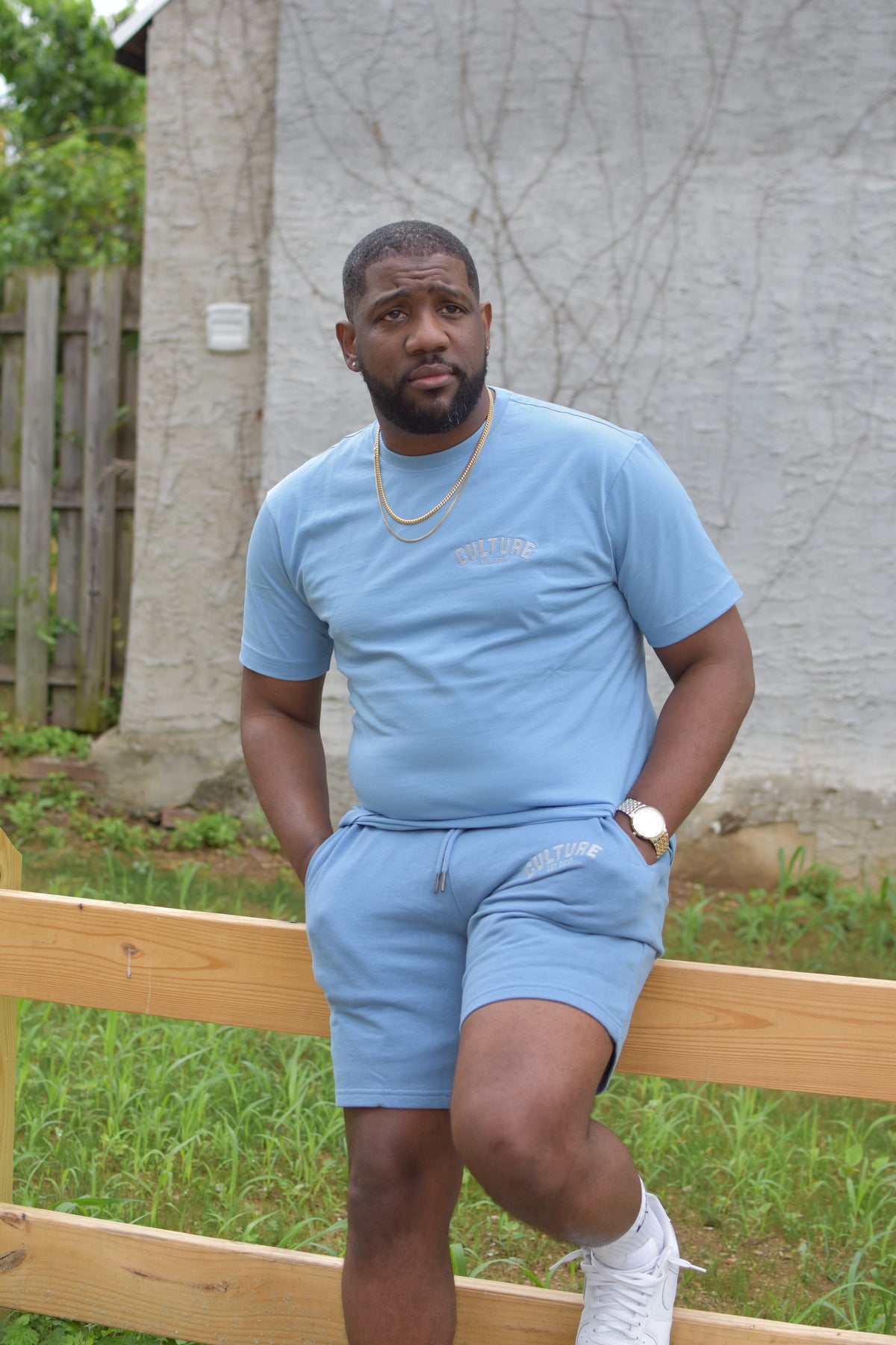 Hoochie Daddy College Culture Short Set - For The Culture Clothing Inc.