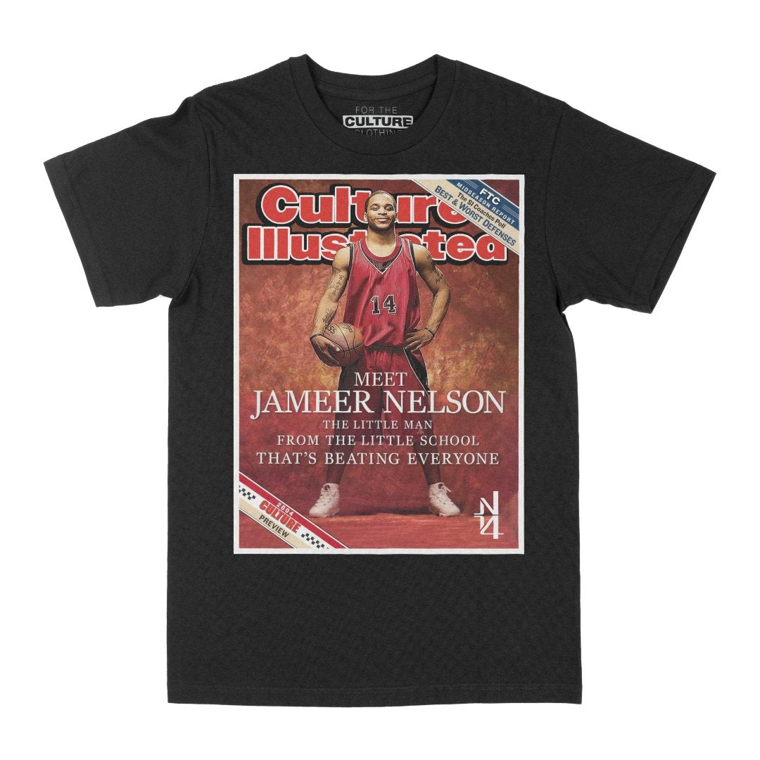 Jameer Nelson Culture Illustrated - T-Shirt (Pre-Order) - For The Culture Clothing Inc.
