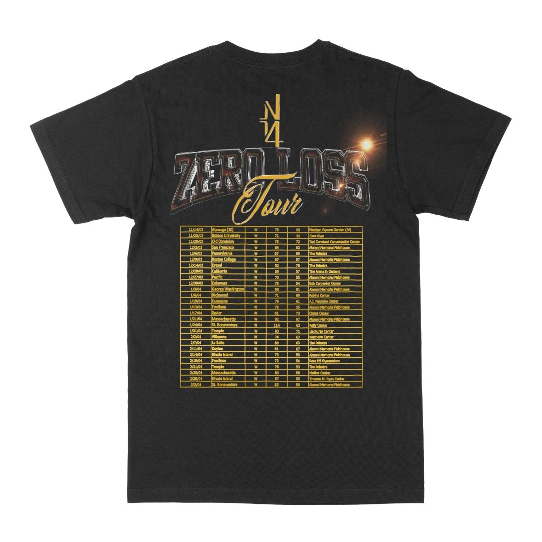 Jameer Nelson Zero Loss Tour - T-Shirt - For The Culture Clothing Inc.
