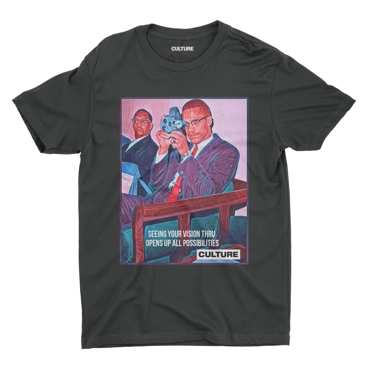 Malcoms Vision T-Shirt - For The Culture Clothing Inc.