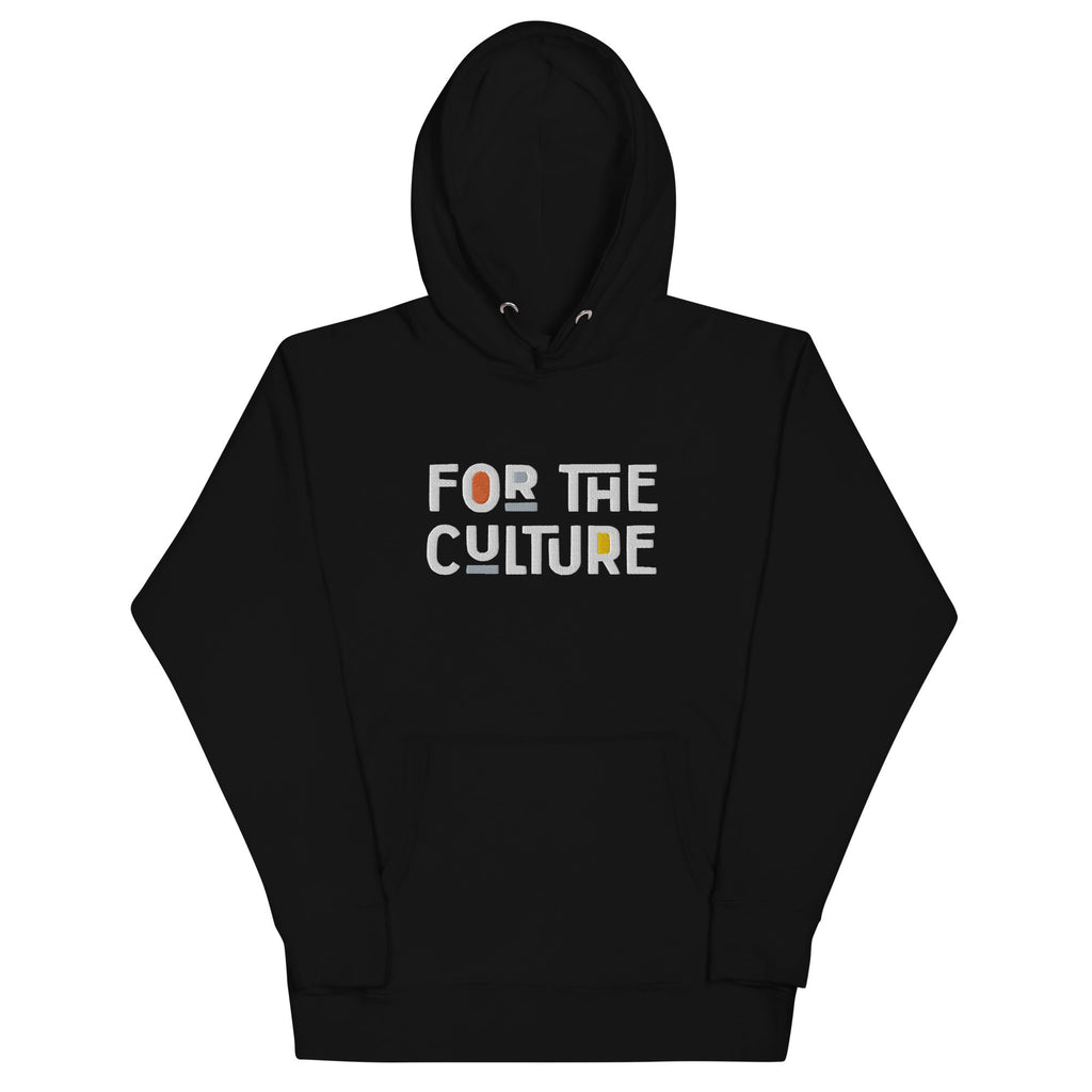 Marcus Collins For The Culture Full Embroidery Hoodie For The Culture Clothing Inc 5195
