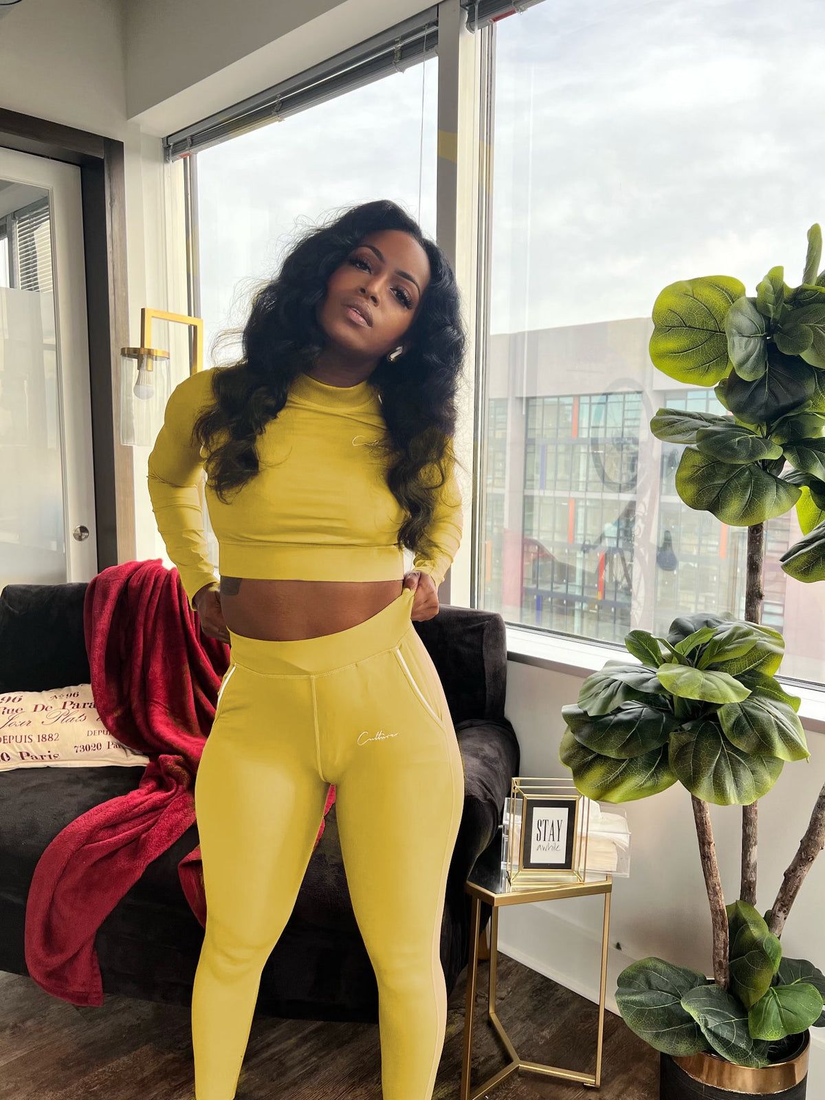 The Culture Signature Crop Set - For The Culture Clothing Inc.