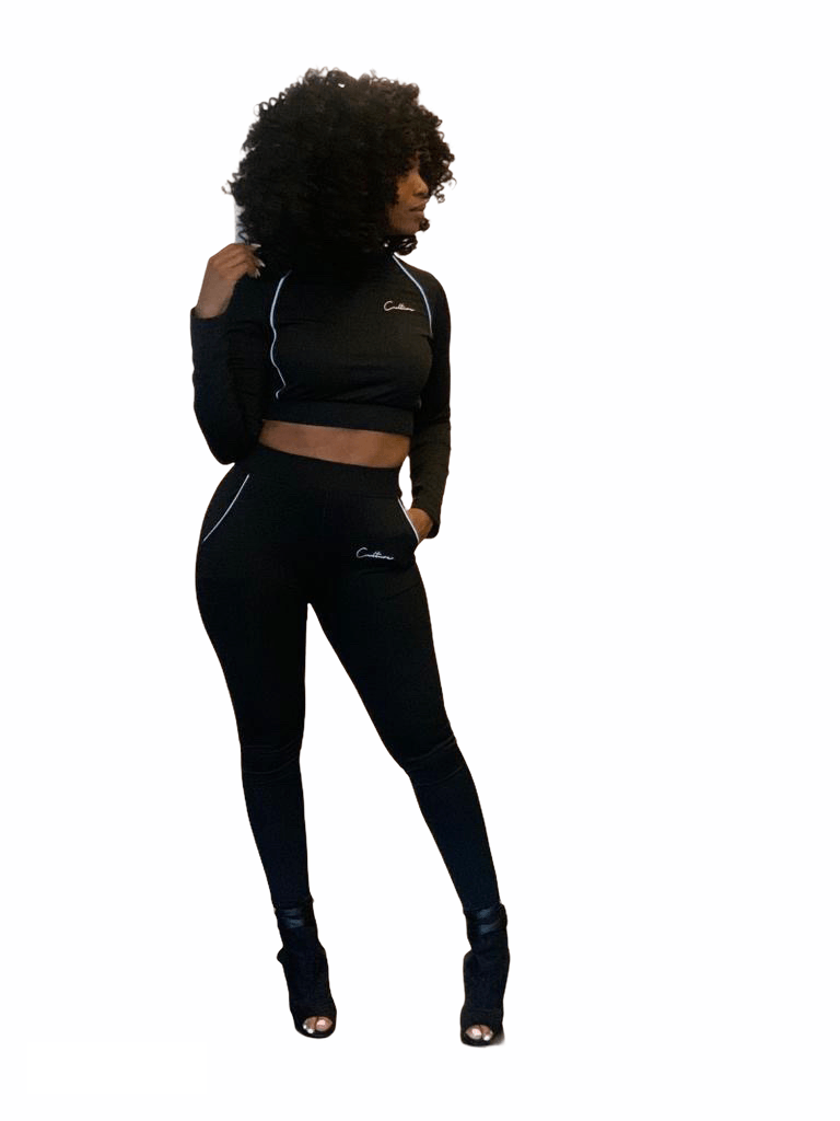 The Culture Signature Crop Set - For The Culture Clothing Inc.