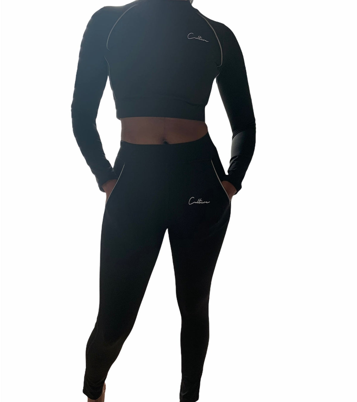 The Culture Signature Crop Set - For The Culture Clothing Inc.
