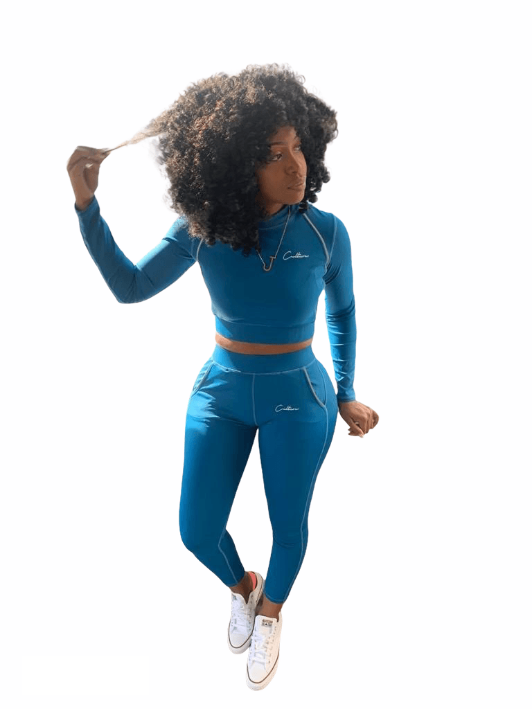 The Culture Signature Crop Set - For The Culture Clothing Inc.