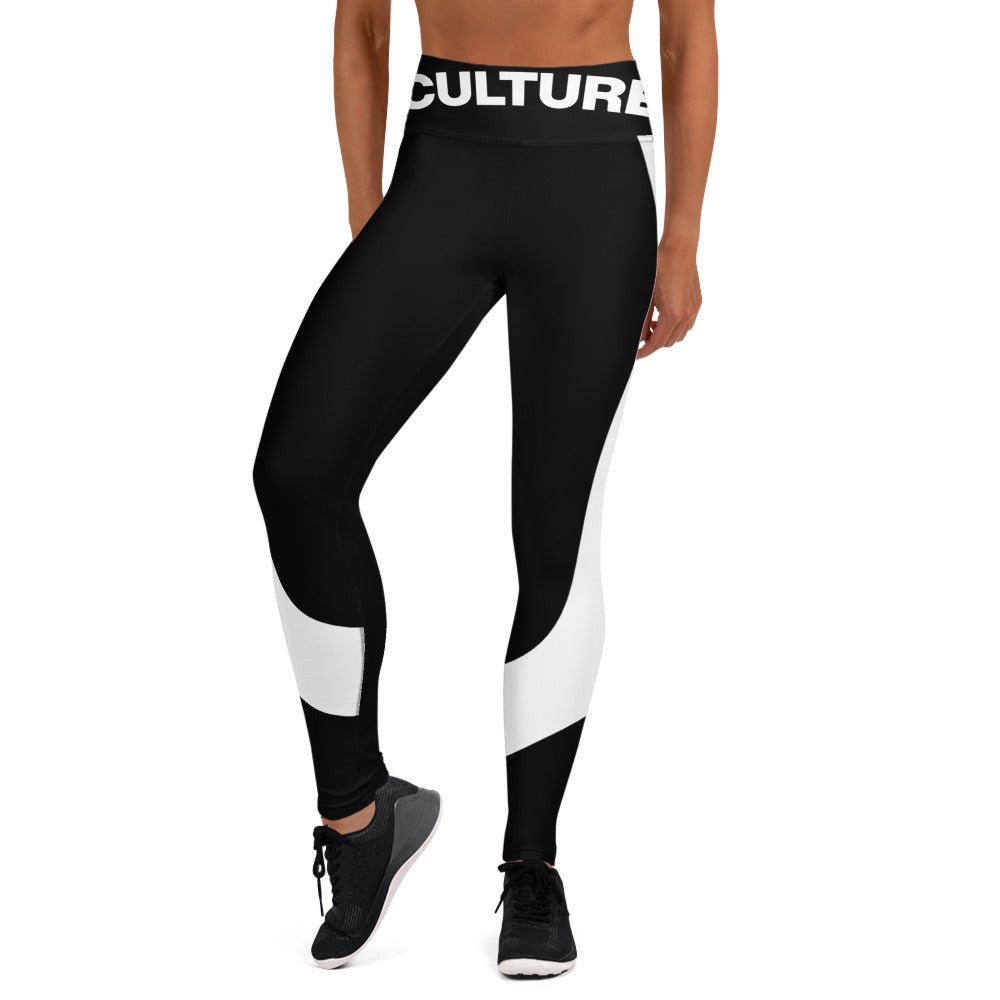 Block Culture Yoga Leggings - For The Culture Clothing Inc.