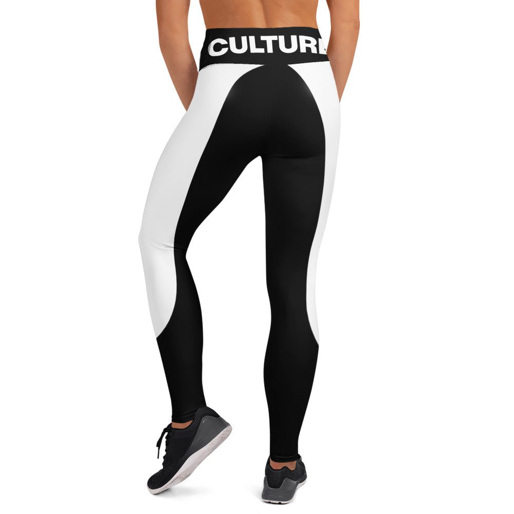 Block Culture Yoga Leggings - For The Culture Clothing Inc.