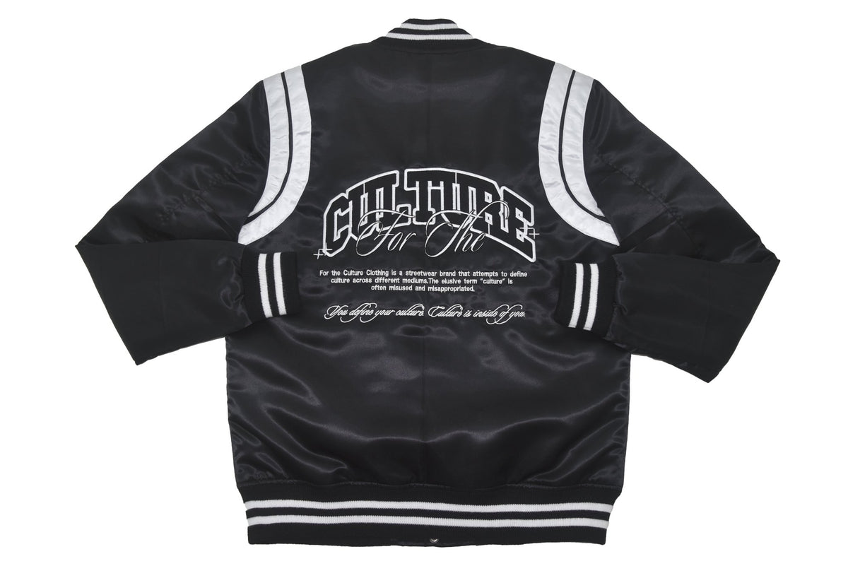 College Culture Definition Varsity Jacket - For The Culture Clothing Inc.