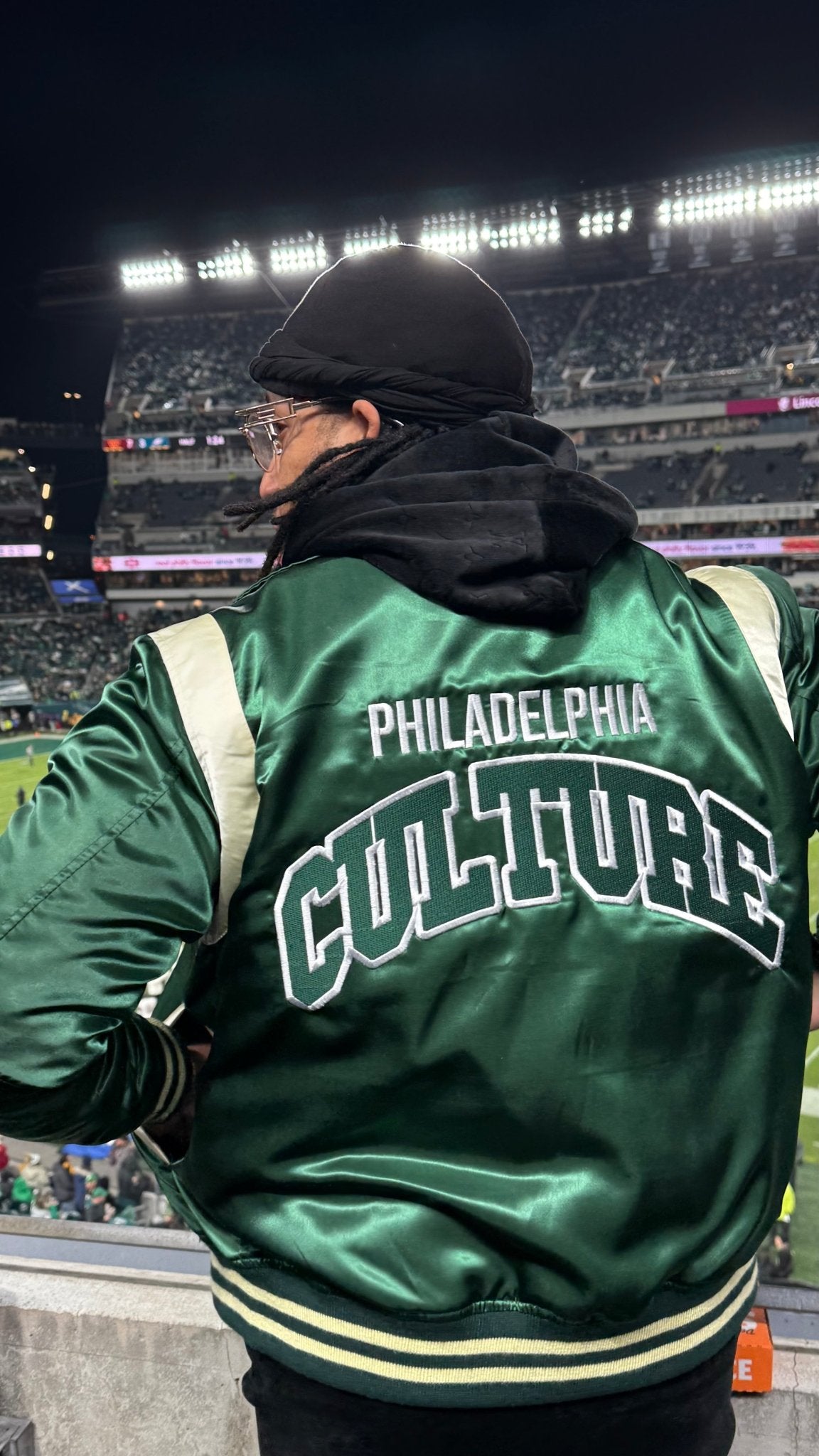 College Culture Eagles Varsity Jacket - For The Culture Clothing Inc.