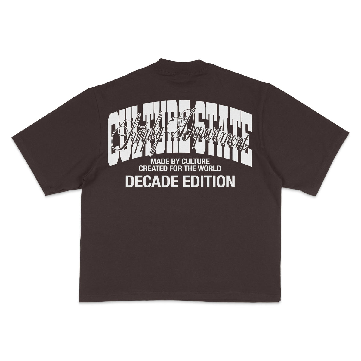 Culture State “Decade Edition” T-Shirt - For The Culture Clothing Inc.