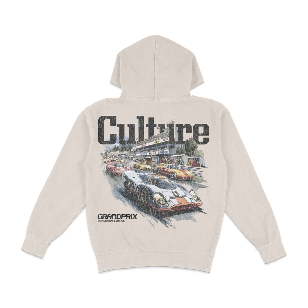 Grand Prix Culture Hoodie – Vintage Racing Edition 10oz - For The Culture Clothing Inc.
