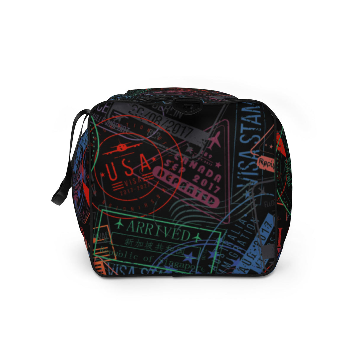 I AM C.U.L.T.U.R.E.D Stamp Collector Duffle Bag - For The Culture Clothing Inc.