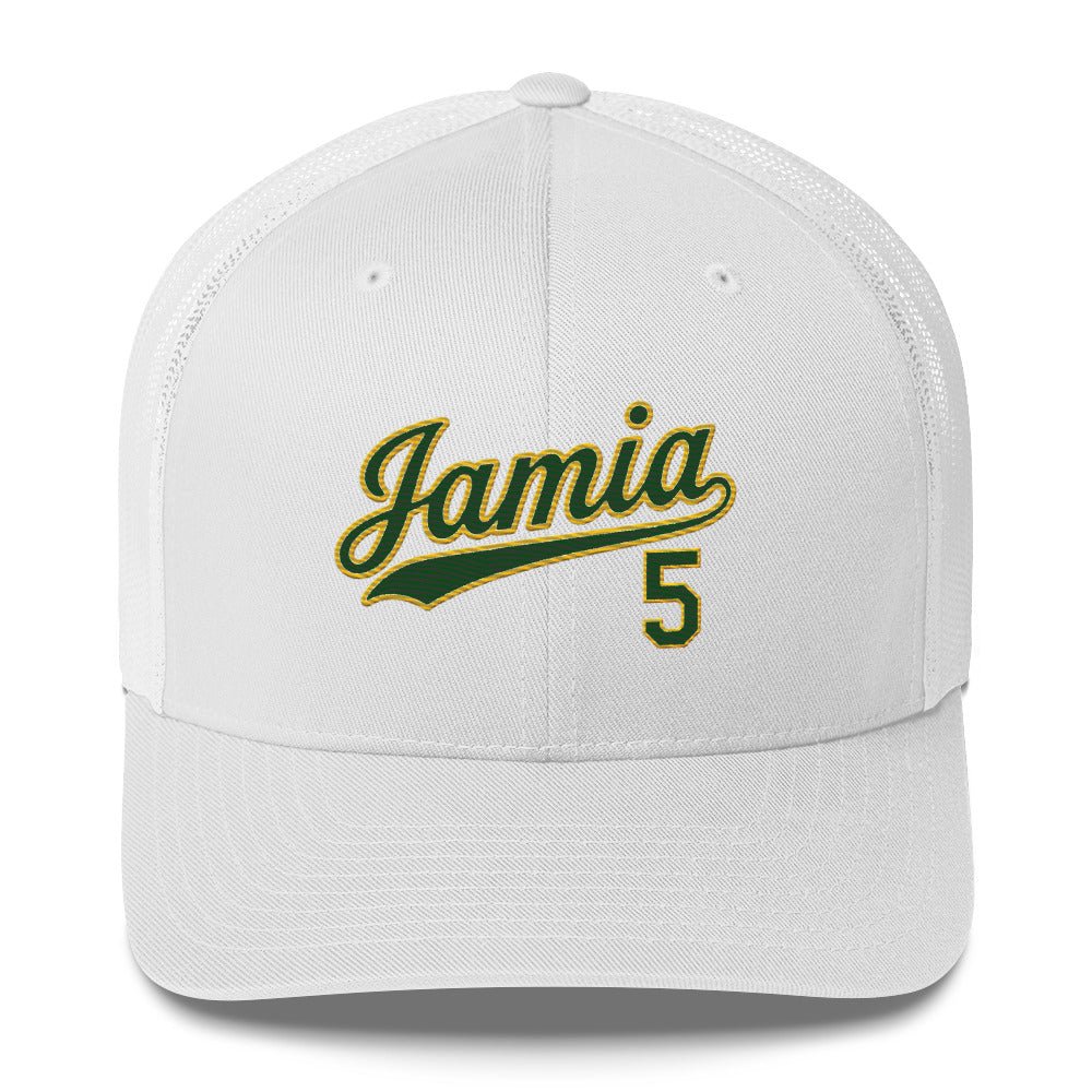 Jamia Nelson 5 Trucker Hat - For The Culture Clothing Inc.