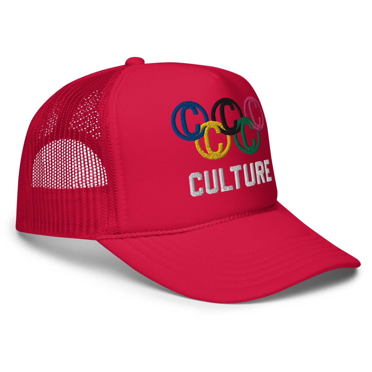 Olympic Culture Logo 2024 Summer Olympic Series - Foam trucker hat - For The Culture Clothing Inc.