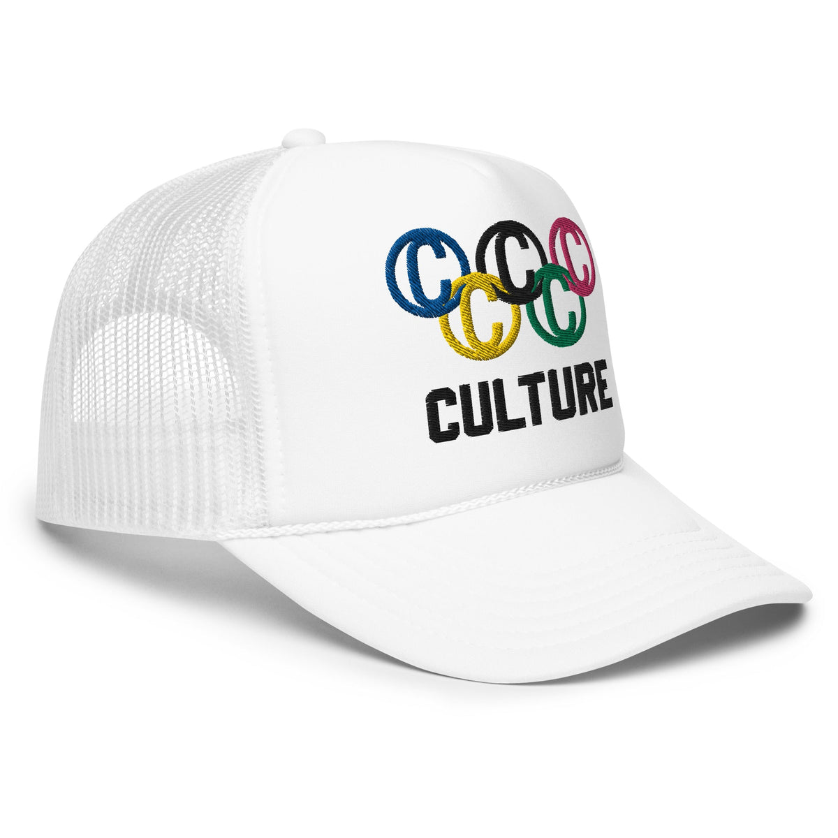 Olympic Culture Logo 2024 Summer Olympic Series - Foam trucker hat - For The Culture Clothing Inc.