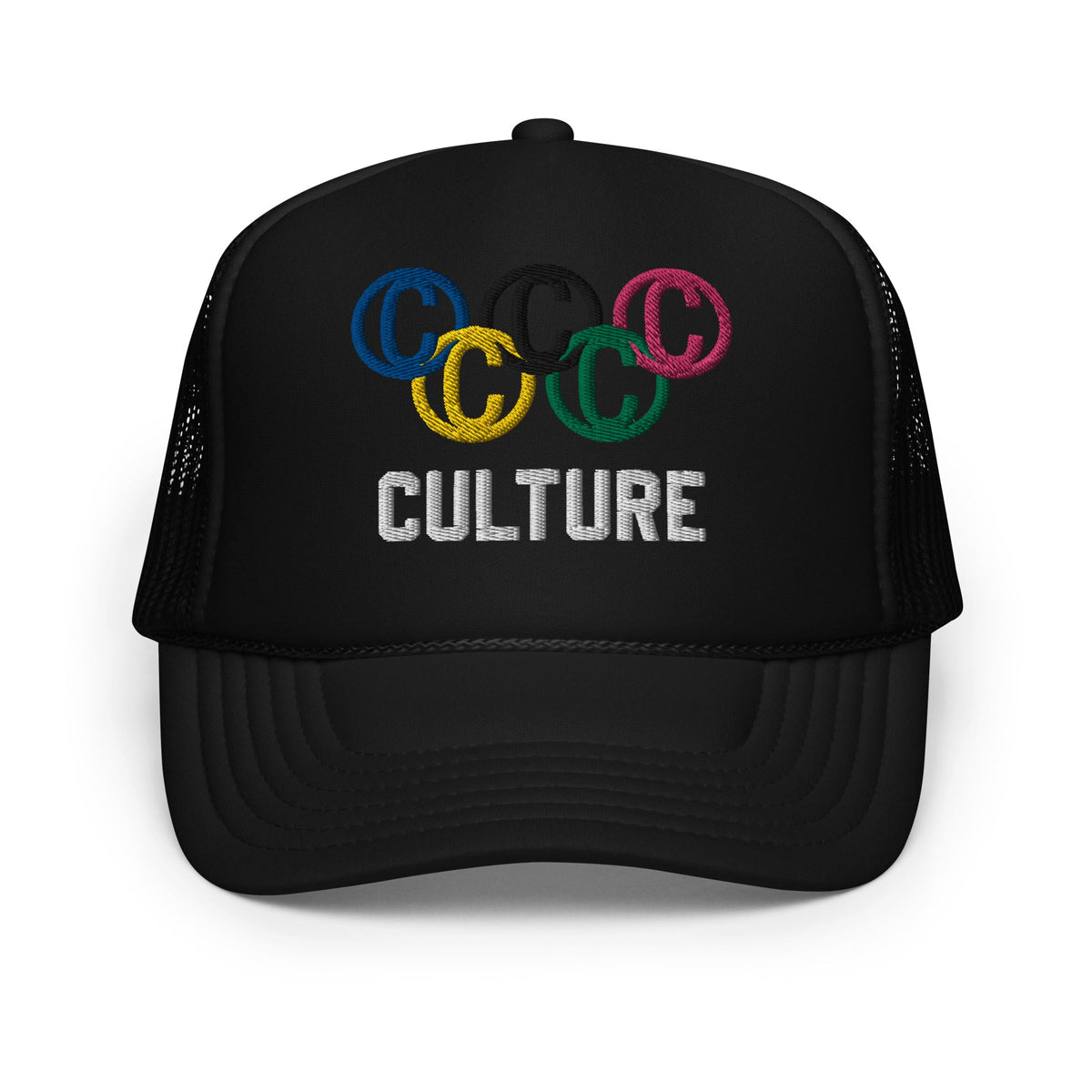 Olympic Culture Logo 2024 Summer Olympic Series - Foam trucker hat - For The Culture Clothing Inc.