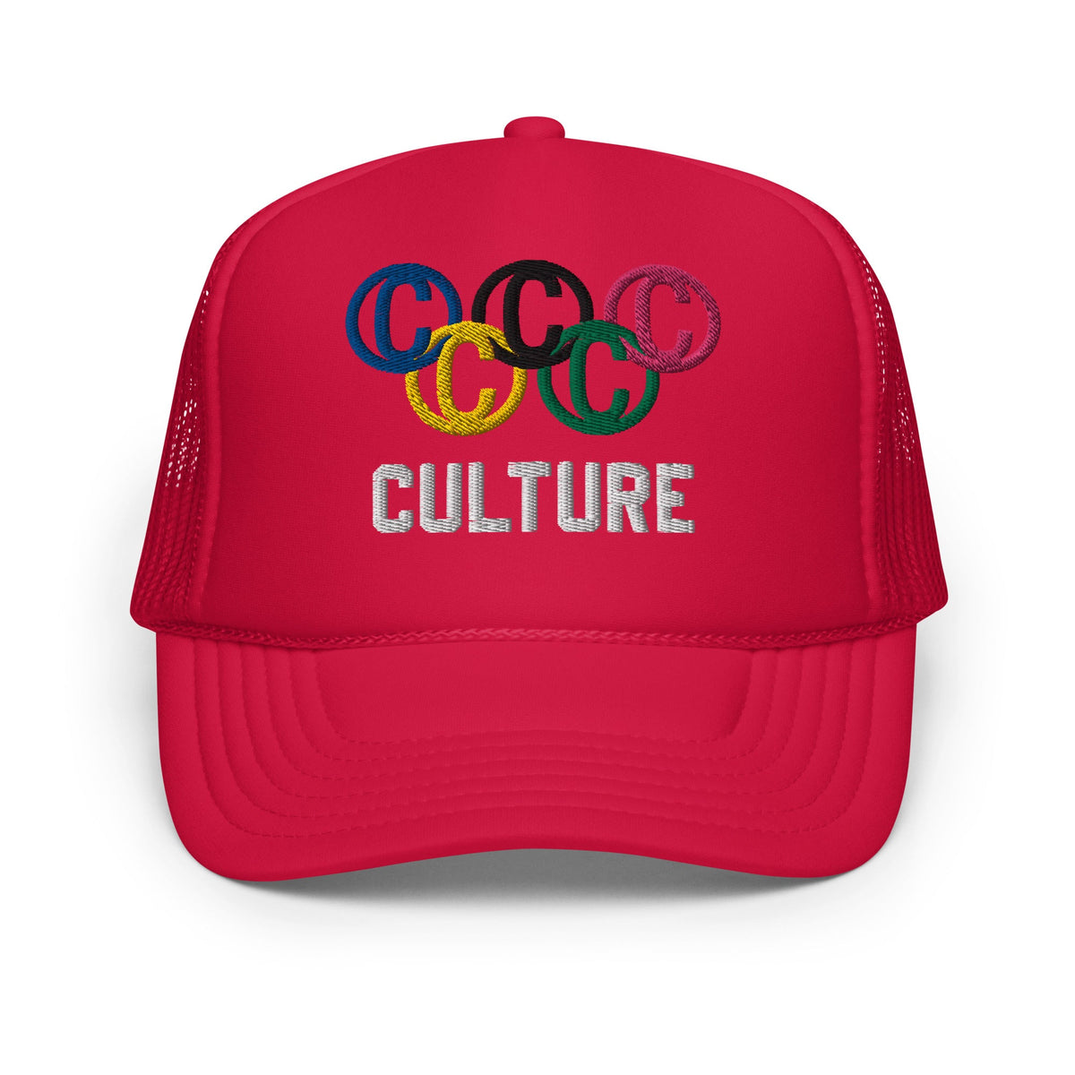 Olympic Culture Logo 2024 Summer Olympic Series - Foam trucker hat - For The Culture Clothing Inc.