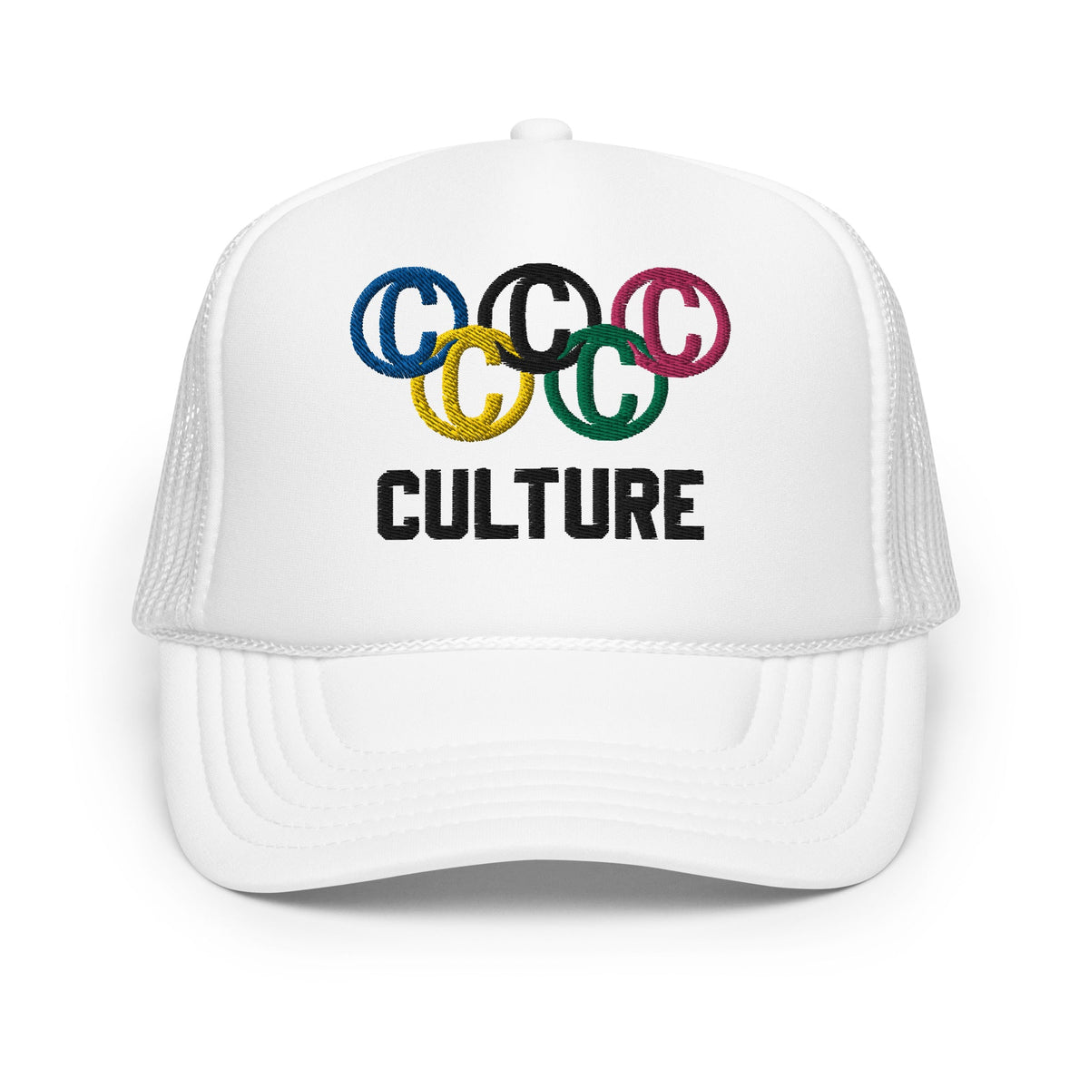 Olympic Culture Logo 2024 Summer Olympic Series - Foam trucker hat - For The Culture Clothing Inc.