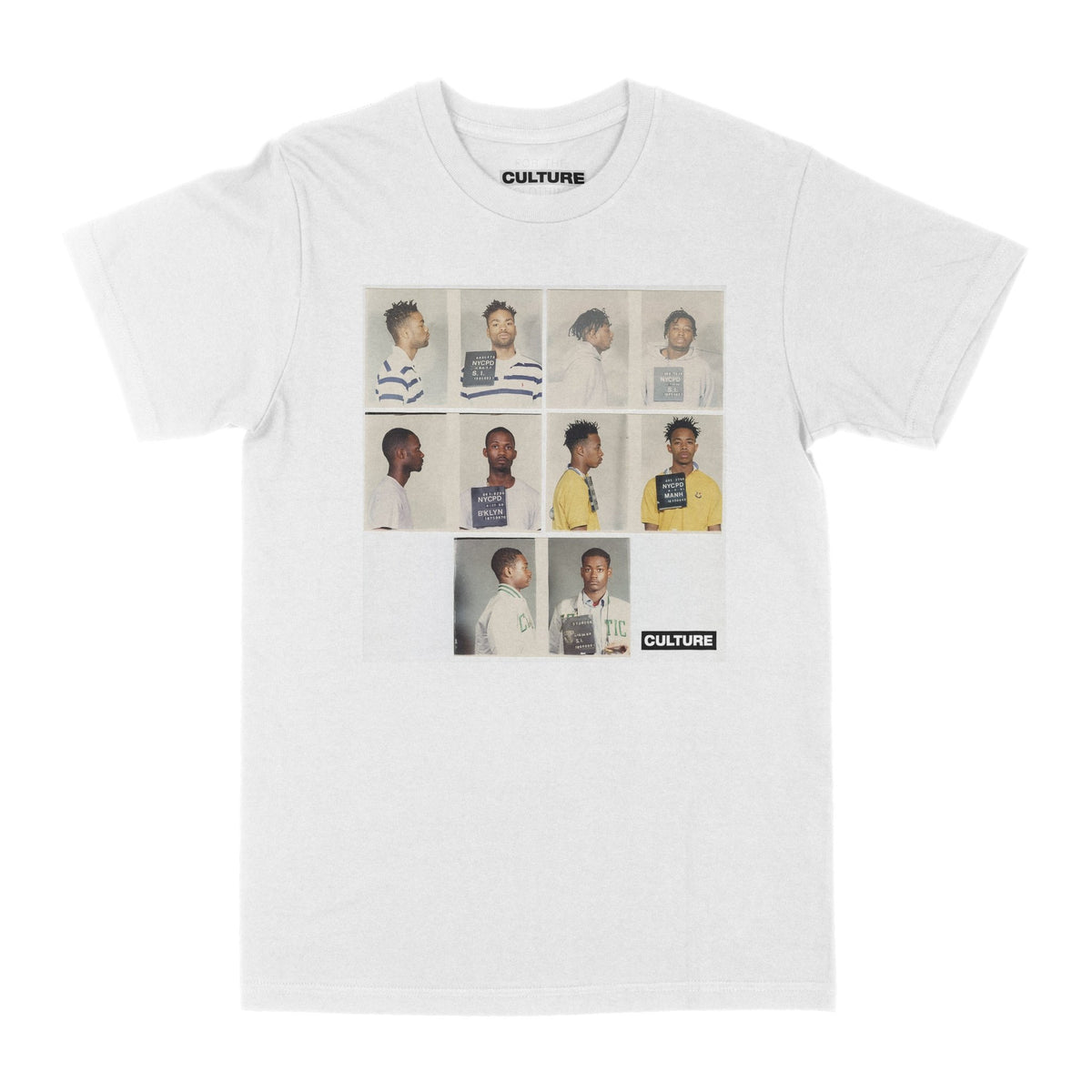 Shaolin Mugshot T - Shirt - For The Culture Clothing Inc.