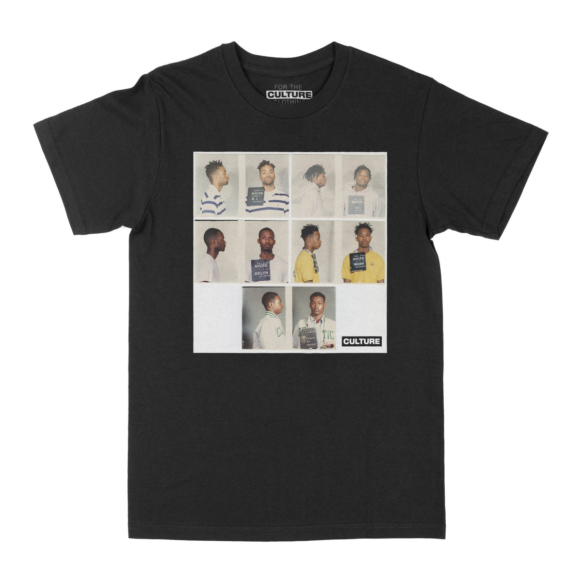 Shaolin Mugshot T - Shirt - For The Culture Clothing Inc.