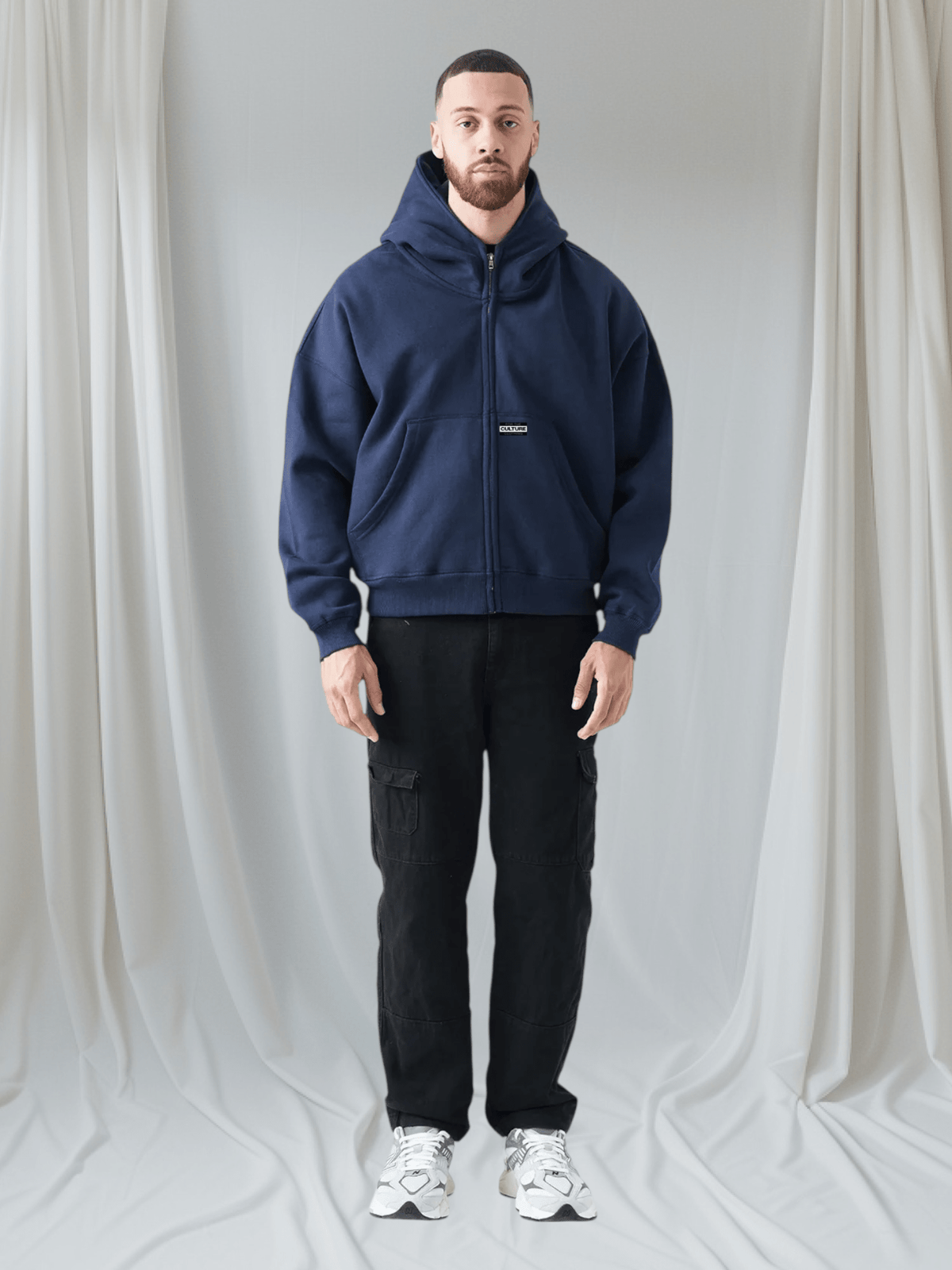 The Culture WORK Zip Hoodie - For The Culture Clothing Inc.