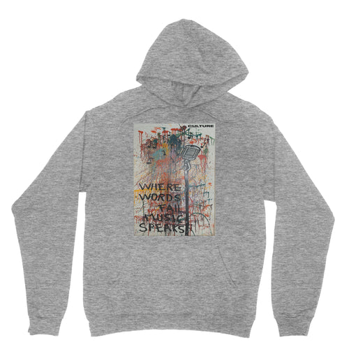 Where Words Fail Culture Hoodie 8.5oz - For The Culture Clothing Inc.