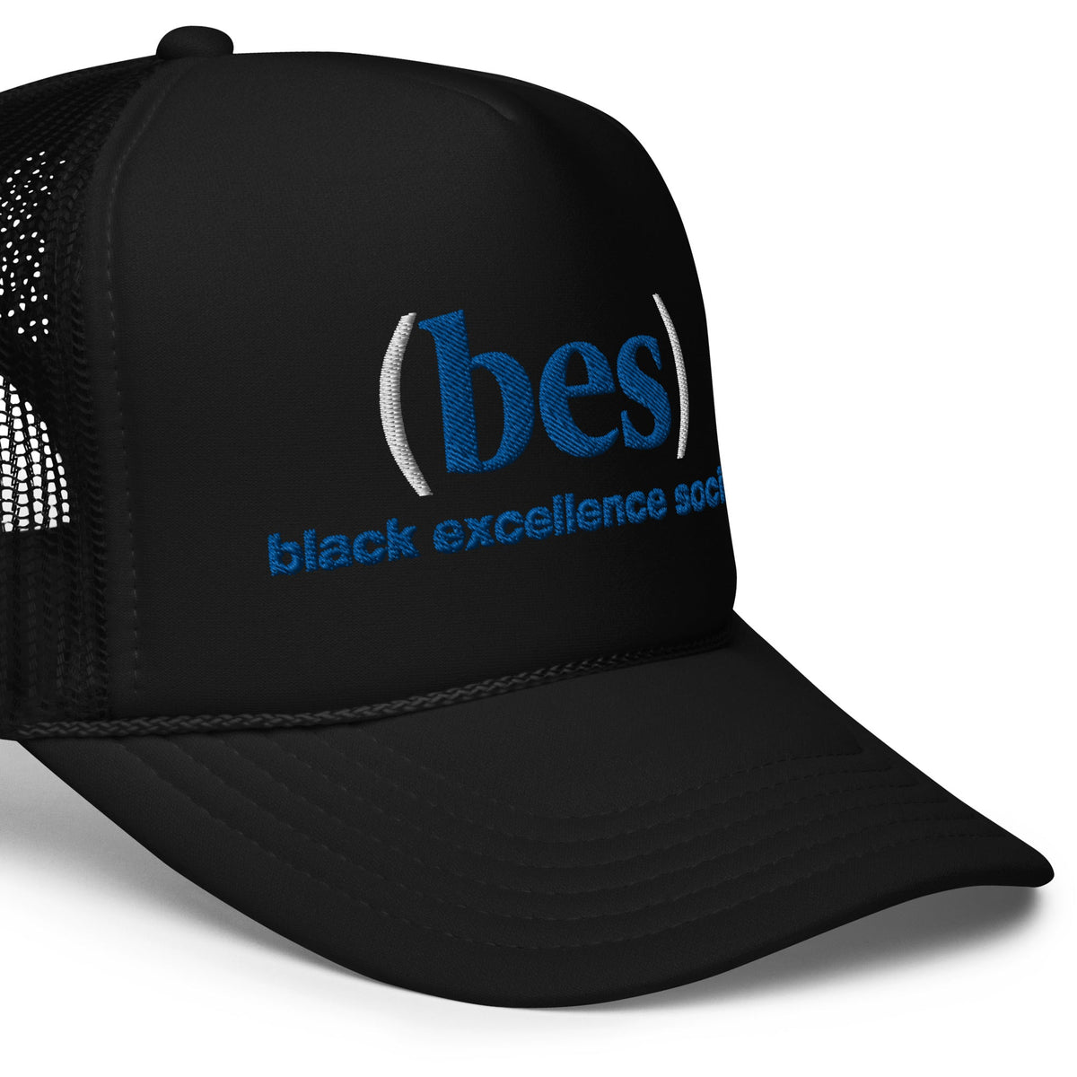 Black Excellence Society Foam Trucker Hat - For The Culture Clothing Inc.