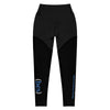 Black Excellence Society Sports Leggings - For The Culture Clothing Inc.