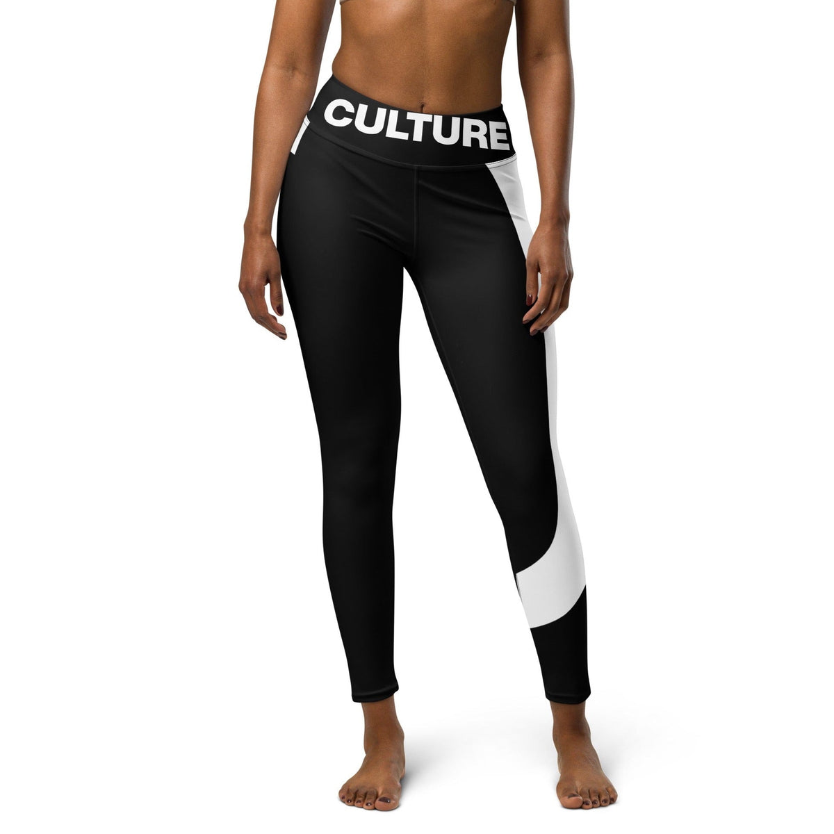 Block Culture Yoga Leggings - For The Culture Clothing Inc.