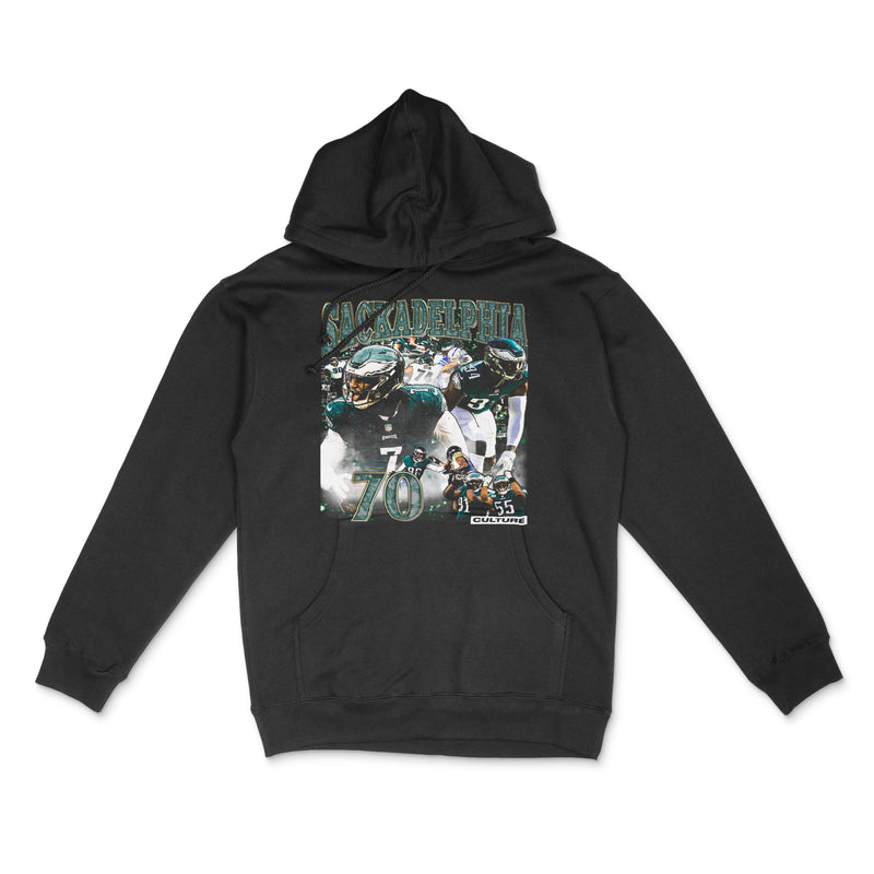 Cultural Excellence - Sackadelphia - Hoodie 8.5oz - For The Culture Clothing Inc.