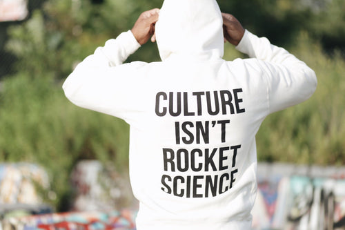Culture Isn't Rocket Science Astronaut Hoodie 8.5oz - For The Culture Clothing Inc.