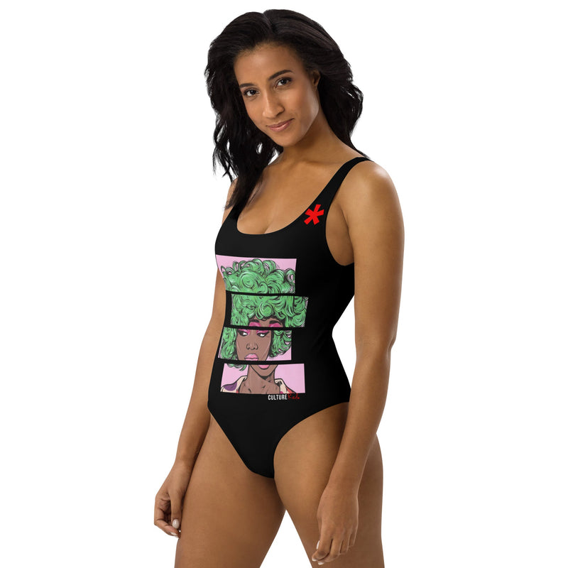 Culture Red Karma One-Piece Swimsuit - For The Culture Clothing Inc.