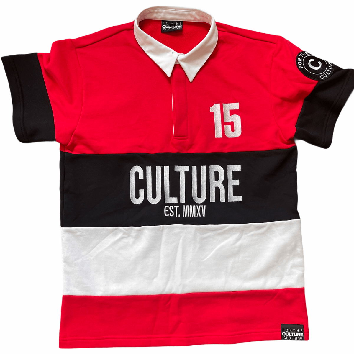 Culture Rugby Polo Short Sleeve Shirt - For The Culture Clothing Inc.